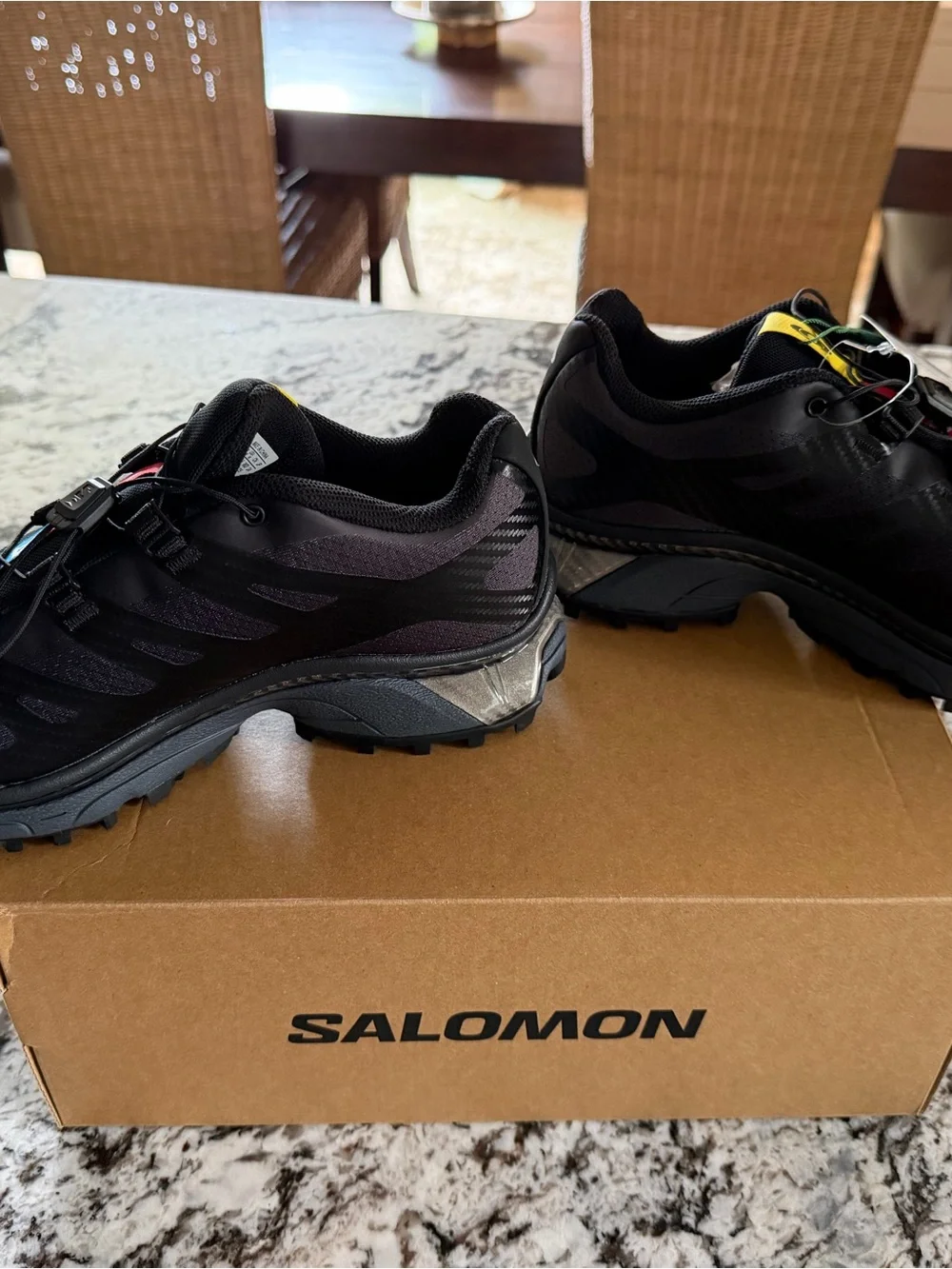 Salomon XT-4 Black Gore.TEX. Stockx authenticated.